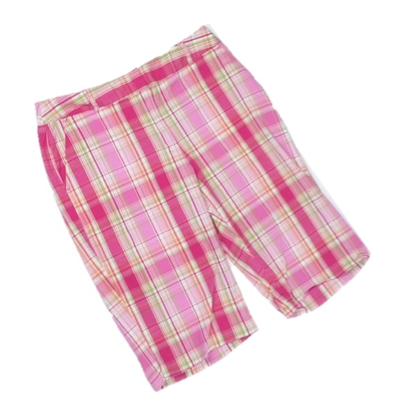 plaid capris
